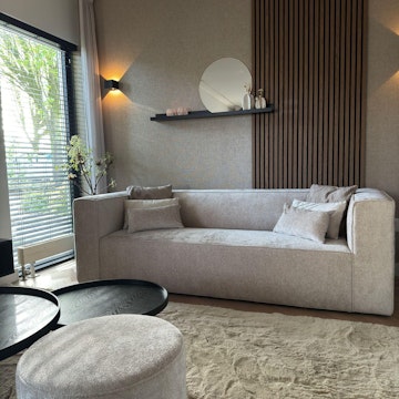 Bank Memphis chenille wit beige Mara Voortman5