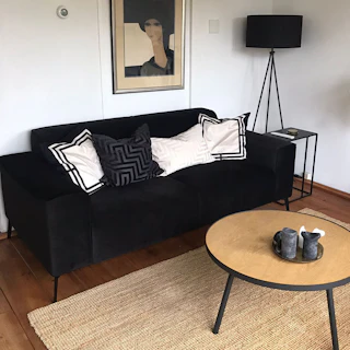 Bank Vegas Zwart Alice Bijvoet