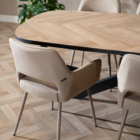 Eetkamerstoel met armleuningen