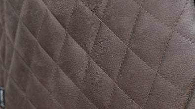 Eetkamerstoel op wieltjes Royce eco leer antraciet 9