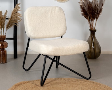 Fauteuil Julia Teddy Wit 3