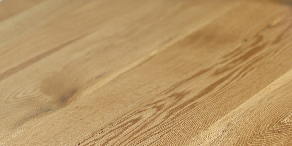 Moderne eettafel Sven eikenhout rond 80cm 2