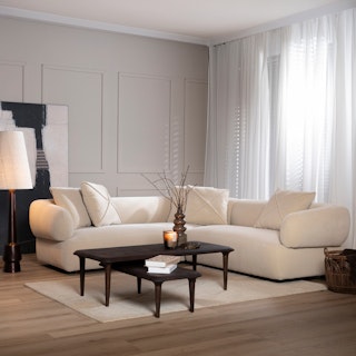 Palermo corner sofa beige 12