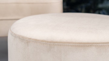 Poef Anna beige zoom