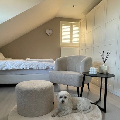 UGC nora poef en fauteuil