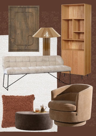 Warm Autumn moodboard