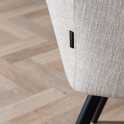 Bronx71 esszimmerstuhl ciara leinen taupe