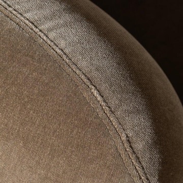 Bronx71 fauteuil palermo velvet bruin