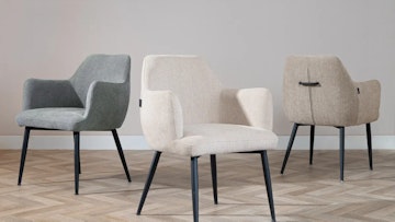 Bronx71 scandinavische eetkamerstoel lars beige ge