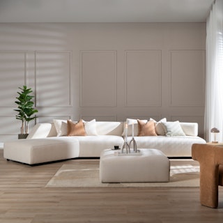 Bronx71 scandinavische hoekbank july chenille off