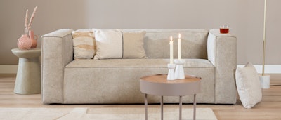 Bronx71 sofa memphis 25 sitzer stoff taupe