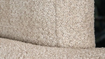Bronx71 teddy boucle fauteuil nora beige